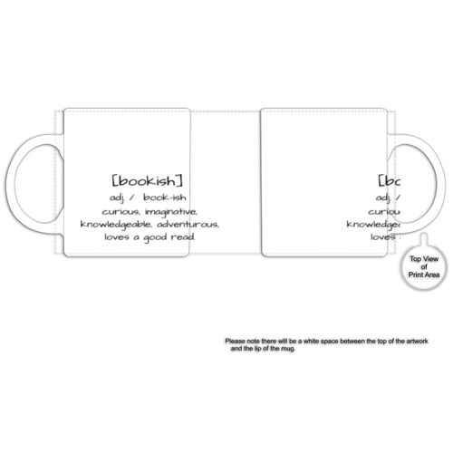 'Bookish'  Ceramic Mug Thumbnail